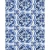 Italian wallpaper, blue and white, length 10.05 m, width 1.06 m, model TCW007TCAI9B001