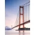 Wall mural for decor cities design, size 183 cm × 254 cm, blue color