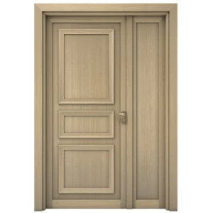 Classic Wooden Door and a Half 160×235 cm, Beige Color | EXO5