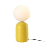 Modern Table Lamp, Size 33x12 cm, Yellow Color