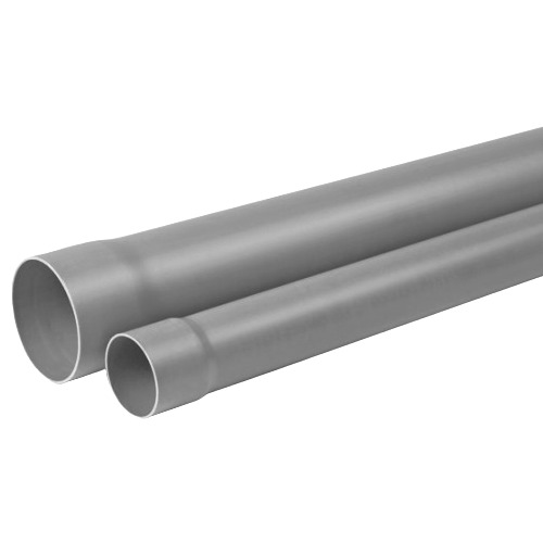 مواسير UPVC كلاس 3 ضغط اسمي 6 بار مقاس 160 مم سمك 5.4 مم لون رمادي | المني لانظمة الانابيب