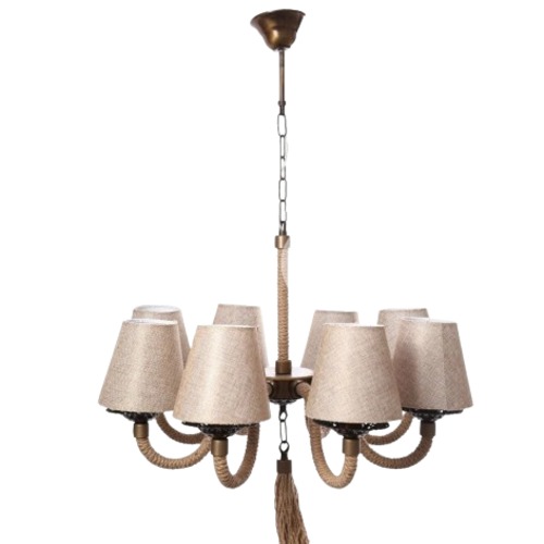Modern Chandelier 5 Lights Height 60 cm Diameter 60 cm Wire 30 cm | Matkel Store