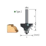 Router Bit, Makita , Dimensions 12× 30 mm