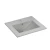 Maze Model Edge Basin without Cabinet , Gray Color Size 51×46.5×27 cm