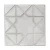 Patterned Concrete Tile With Geometric Patterns, Size 40x40 cm, Height 4 cm, Cement Color | Al Sarif Company