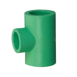 PPR Tee Reducer Diameter 42.00 mm Green Color | Modern Technology Factory for Plastic