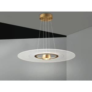 Iris Decorative Pendant Light 3000K, 1500x800 mm, 52W LED, Gold | Iris