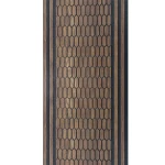 Wood replacement size 31 x 290 cm rectangle golden black beehive