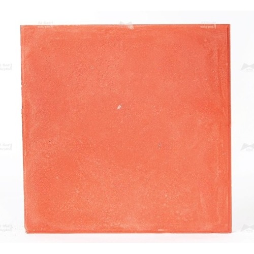 بلاط أرضيات أسمنتي 40x40x5 سم أحمر غامق | الصريف لمواد البناء شركة الصريف CONT-40405-DR-D26
