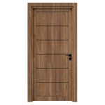 باب بريميوم بتصميم متين، مقاس 235 × 115 سم، لون بني، سماكة 6 سم، موديل BM01