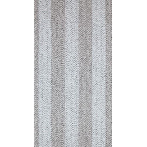 Wallpaper Striped Design 10 m x 0.53 m, Gray Color, Model 18312 | Balbaid Decor Company