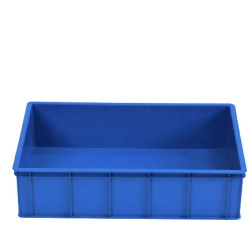حاوية تخزين بلاستيك HDPE مقاس 17×44×64 سم أزرق اللون رقم الموديل QMOXJ | مصنع الفريدي للصناعات البلاستيكية