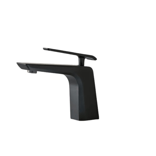 Washbasin Mixer 4.5×17.4×14.6 cm Black | Abyat Company