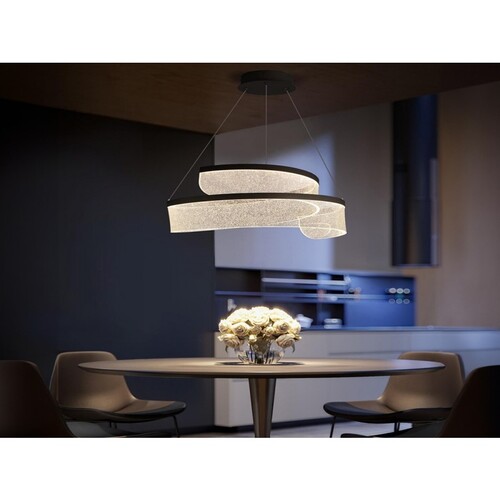 Decorative Pendant Light 45W LED, Length 1500 mm, Width 540 mm, Cafe Color | 