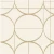 Geometric wallpaper, beige with gold color, length 10 m, width 0.53 m, model Maison