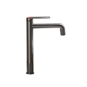 Long Washbasin Mixer Brass, Weight 3 kg, Gray Color | Abyat Company