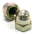 Yellow Zinc Plated Dome Nut  Size 20 mm  | Al Hadara Tower Company