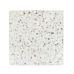 Terrazzo Flooring Slabs 25x25 cm, Height 2.5 cm, Smooth Texture, Beige Color | Al Sarif Building Materials