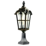 كشاف إضاءة خارجي للحدائق، أبعاد 46×16 سم، لون اسود 