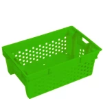 صندوق بلاستيك للتمر اتش دي بي اي، أخصر اللون، مقاس 57x37x22 سم، رمز المنتج SW-2443-MVT5Q