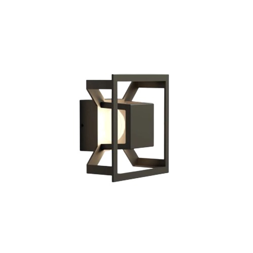 Modern Wall Lighting 14×14×9 cm Black Color | 49228