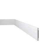 Belgian Foam Wall Skirting, Length 2m, Width 18mm, Height 150mm, White Color