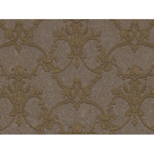Classic Wall Decoration 10m×1.06m Dark Brown, Model Z46038 | Balbaid Decor Company