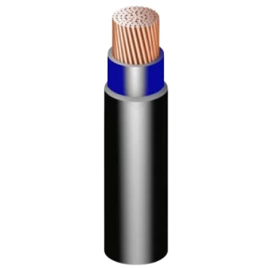 كابل نحاس 6 مم خط واحد مجدول عزل XLPE 600/1000 فولت غلاف PVC | مجموعة كابلات الرياض