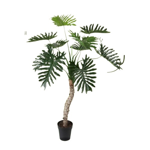 Philandron Palm Artificial Tree 12×11.5 cm, Green Color | Luxury line