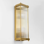 Modern Wall Light, 45 cm Length, 17 cm Width, Gold Color