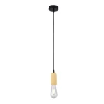 modern ceiling light, yellow color, size 55x55x96 mm
