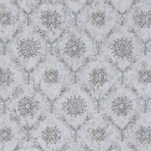 Classic Wall Covering Gray Color, 10m x 1.06m, Model 82826 | Balbaid Decor Company