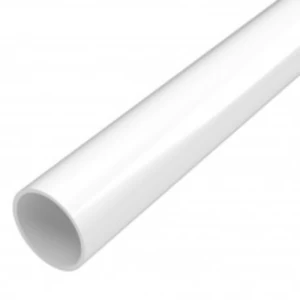 UPVC Plastic Pipes 1 1/4 Inch Size, 4.07 mm Thickness, White Color | Al-Manar Pipes Factory
