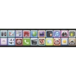 Youth and children wallpaper, multicolor, length 10 m, width 0.53 m, model 204001 