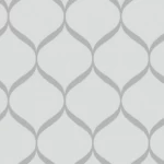 ورق جدران فينيل، تصميم نقشات، مقاس 15.6 م×100 سم، لون رمادي