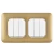 10 Amp Light Switch 6 Gang, 2 Way, Gold Color, 7x14cm, 250V | Spectra