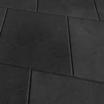 بلاط روكستايل، مقاس 60×60×6 سم، لون أسود | شركة الصريف