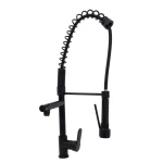 Lima Moving Sink Mixer Rink Line , Black Color