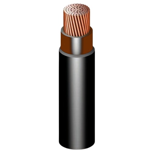 كابل نحاس XLPE/LSHF خط واحد مجدول 400 مم2، 600/1000 فولت، بني | مجموعة كابلات الرياض