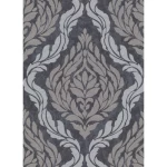 German Wall Covering, size 10m x 0.53m, Black Color, Model 10060-37