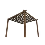 Outdoor Canopy, Brown Color, Length 3 m × Width 4 m