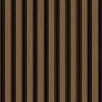 Wallpaper, Striped Design, dark brown Color, Size 15.6m×106cm
