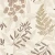 Leaf-Patterned Wall Decoration, Beige Color, Length 10m, Width 0.53m, Model Name Kira