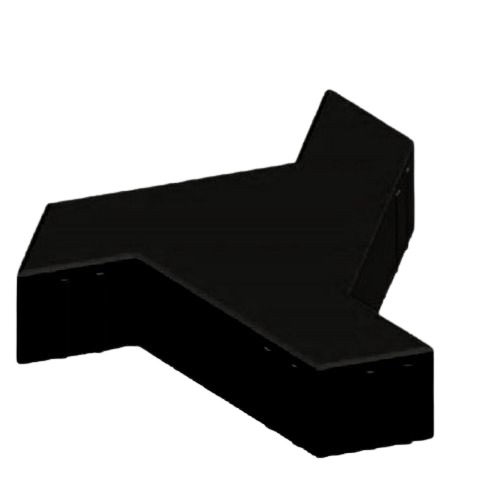 Interlock FAN PAVERS Paver Tiles Multi-sizes, Black Color | Opal United Factory For Concrete Products