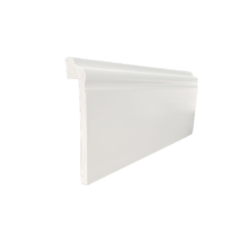Baseboard PS Length 240 cm Height 15 cm White Color | 
