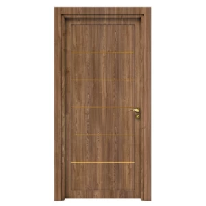 Premium Wooden Door 235x115 cm, 6 cm Thickness, Light Brown | YT-21733816