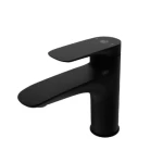 Washbasin Faucet, Size 15.4×16×4.4 cm, Matte Black Color