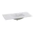 Porcelain Edge Basin without Cabinet  Maze Model, White Color Size 10.1×46.5×11 cm,