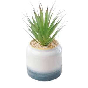 Decorative Artificial Plant Domia 20x9 cm Green Color | 