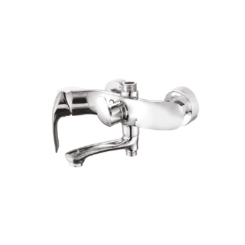 Chinese Shower Mixer Chrome Color With Faucet | ALHashim Sanitary Tools